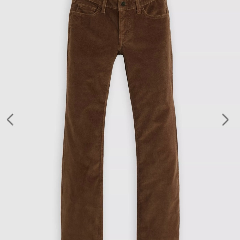 Levi's Brown Boot Cut cordaroy Pants - Picture 6 of 7